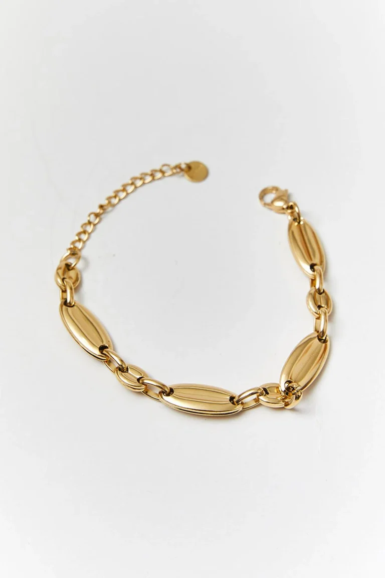 Stalen Armband met Amandelpatroon van 60 Pines