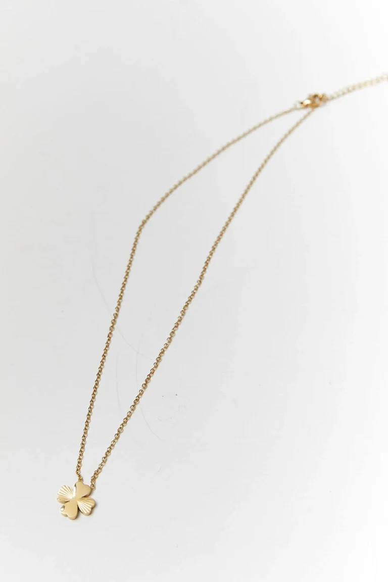 Ketting met Klavertjevier Hanger van 60 Pines