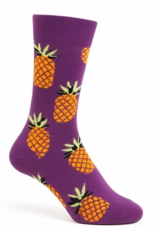 Paarse Ananas Sokken